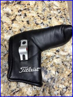 Scotty Cameron Studio Style Putter Head Cover with Multi-Color Dots & Divot Tool