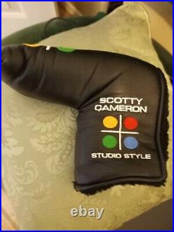Scotty Cameron Studio Style Putter Headcover with Divot Tool