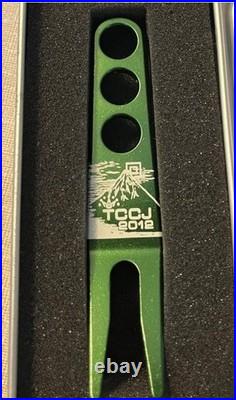 Scotty Cameron TCCJ 2012 Pivot Tool Green Titleist Collectors Club Japan with Case