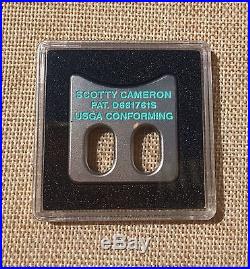Scotty Cameron TIFFANY RARE Putting Alignment Ball Window Coin Tool NIB