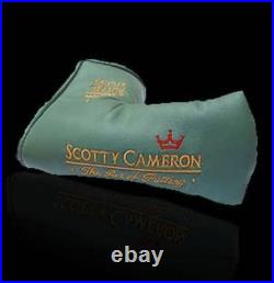 Scotty Cameron The Art of Putting Sage Green Headcover with Gold Pivot Tool Rare