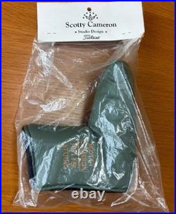 Scotty Cameron The Art of Putting Sage Green Headcover with Gold Pivot Tool Rare
