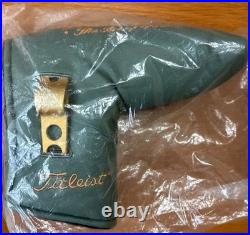 Scotty Cameron The Art of Putting Sage Green Headcover with Gold Pivot Tool Rare