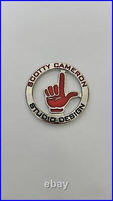 Scotty Cameron The Big L Putter Golf Ball Coin Marker/Tool from Japan