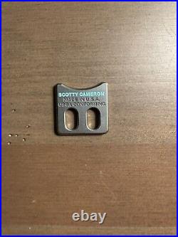 Scotty Cameron Tiffany Blue Alignment Tool Ball Marker Rare Sold Out