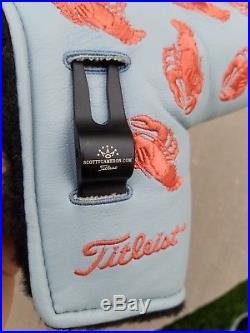 Scotty Cameron Titleist 2003 Lobsters Putter Headcover & Pivot Tool-New, NO bag