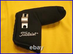 Scotty Cameron Titleist 2003 Prototype Putter Cover Headcover Black Suede W Tool