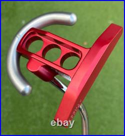 Scotty Cameron Titleist 2003 Red Futura Holiday Poinsettias Putter 35