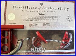 Scotty Cameron Titleist 2003 Red Futura Holiday Poinsettias Putter 35