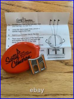 Scotty Cameron Titleist Black Orange Window Ball Marker USGA Conforming Tool PGA