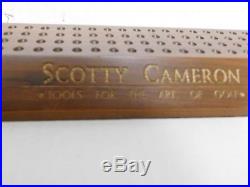 Scotty Cameron Titleist Golf Divot Tool Wood Retail Store Display BEAUTIFUL RARE