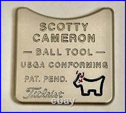 Scotty Cameron Titleist Junk Yard Dog Alignment Tool Ball Mark Lime Green NEW