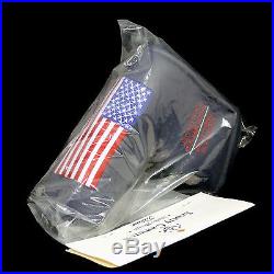 Scotty Cameron / Titleist NEW(NIB) 2002 Blue Large U. S. Flag Headcover with Tool
