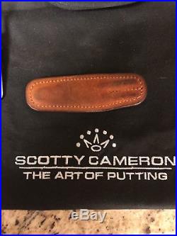 Scotty Cameron Titleist Stainless Steel Pivot Divot Tool Aop Leather Holster Pga
