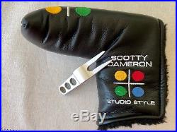 Scotty Cameron (Titleist) Studio Style Newport 2 Putter 35 + HC and Divot Tool