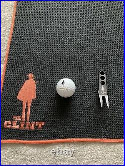 Scotty Cameron / Titleist The Clint Divot/Pivot Tool, Pro V1x & Towel Golf