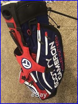Scotty Cameron USA bag with NIB Covers, Towel, Divot Tool And Ball Marker