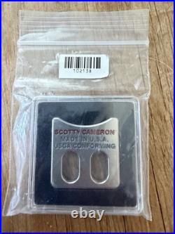Scotty Cameron USGA Conforming Metal Divot Tool Silver/Red with Case