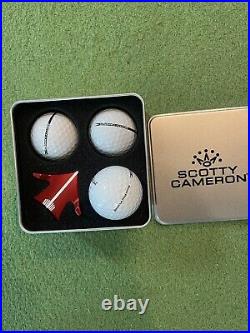 Scotty Cameron US Open Aero Alignment Ball Marker Tool Kit With ProV1s Red