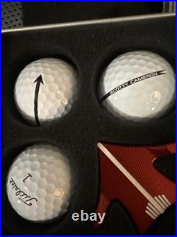 Scotty Cameron US Open Aero Alignment Ball Marker Tool Kit With ProV1s Red