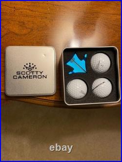 Scotty Cameron US Open Aero Alignment Tool Kit with ProV1's Turbo Blue NEW RARE