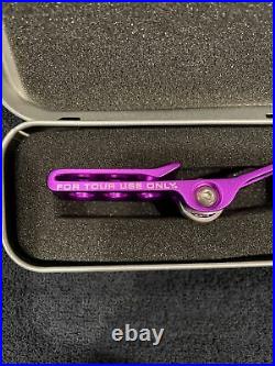 Scotty Cameron Violet Circle T Tour Roller Clip Pivot Tool Divot Gallery Only