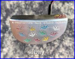 Scotty Cameron X-Prototype No. 6 Studio Design Putter Headcover And Pitch tool