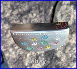 Scotty Cameron X-Prototype No. 6 Studio Design Putter Headcover And Pitch tool