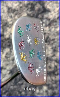 Scotty Cameron X-Prototype No. 6 Studio Design Putter Headcover And Pitch tool