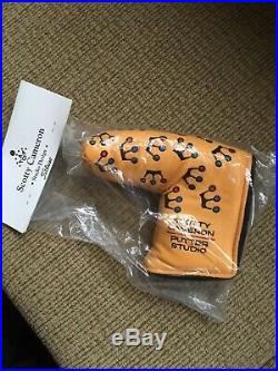 Scotty Cameron Yellow Mini Crowns Headcover New With Pivot Tool Brand New