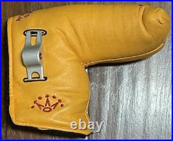 Scotty Cameron Yellow Studio Design Headcover With Tool 2001 100% Authentic