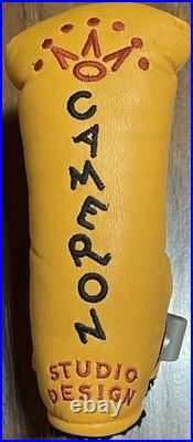 Scotty Cameron Yellow Studio Design Headcover With Tool 2001 100% Authentic