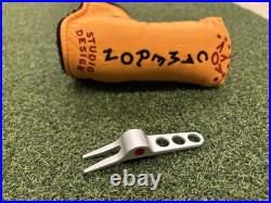 Scotty Cameron Yellow Studio Design Headcover With Tool NICE 100% Authentic