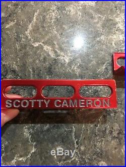 Scotty Cameron circle t putting path tool red