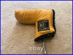 Scotty Cameron putter Circa 62 No. 3, yellow headcover/divot tool First of 500