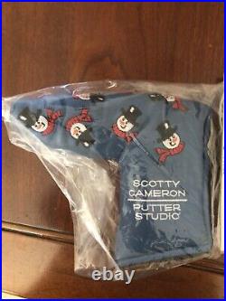 Scotty cameron Snowman putter cover With Divot Tool