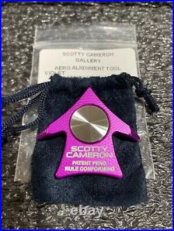 Scotty cameron gallery aero alignment tool violet