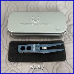 Scottys Cameron For Tour Use Only Blue Roller Pivot Tool + Tin