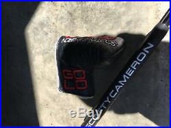 Slightly used RH Scotty Cameron 33 GoLo putter and weight tool