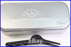 TITLEIST SCOTTY CAMERON CUSTOM SHOP DIVOT TOOL WITH TIN CAN SOLID BLACK NEW