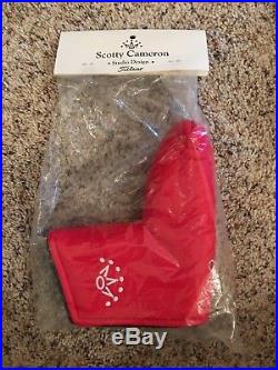 Titleist Golf Scotty Cameron Putter Cover STUDIO DESIGN STAINLESS with tool NEW