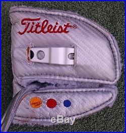 Titleist SCOTTY CAMERON FUTURA Putter withHeadCover & Divot Tool NEW CAMERON GRIP