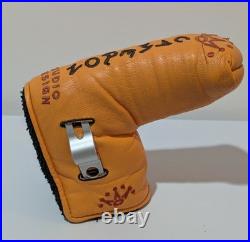 Titleist Scotty Cameron 2001 Studio Design Yellow Putter Headcover & Divot Tool Titleist Scotty Cameron 2001 Studio Design Yellow Putter Headcover & Divot Tool