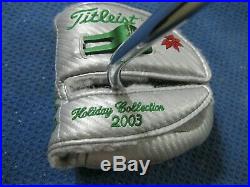 Titleist Scotty Cameron 2003 Holiday Collection Futura Putter +Cover & Tool NEW
