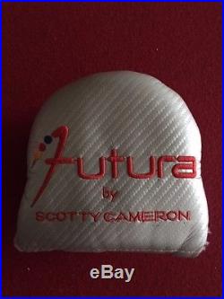 Titleist Scotty Cameron 35 Futura Putter, Steel Shaft, withOrigi. Headcover & tool