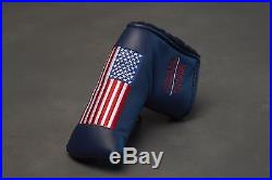 Titleist Scotty Cameron- 911 American Flag Blue Head Cover -Mint Divot Tool
