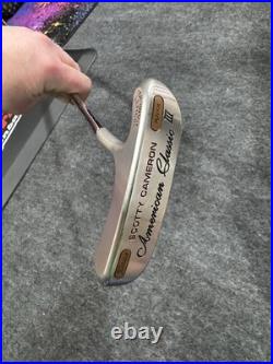 Titleist Scotty Cameron American Classic III (3) Putter With Headcover And Divot