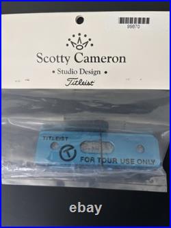 Titleist Scotty Cameron CIRCLE T Putting Path Tool Blue FOR TOUR USE ONLY New