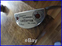 Titleist Scotty Cameron California Del Mar 35 Putter + weights+tool