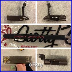 Titleist Scotty Cameron Circa 62 No 3 35 putter with headcover and divot tool